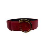 Cartier Panthere Leather Belt Women's Size 22