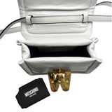 NWT Moschino M Balloon Crossbody Bag in White feat. Balloon-Effect