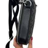 Coach Stanton Canvas Monogram Unisex Crossbody Purse