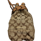 AS IS Vintage Coach Hampton Braided Carryall Bag