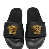 Versace Palazzo Rubber Pool Slides Womens Size 37= US 7