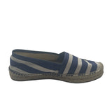 Gucci Embroidered Bee Striped Espadrilles Women's Size 37 = US 7