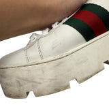 AS IS Gucci Ace Embroidered Trainers Women's Size 36 = US 6