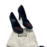 Gucci Stripe Heels Women's Size 37 ~ US 7