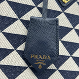 Prada Small Triangle Jacuard Symbole Tote