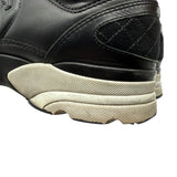 Chanel Leather CC Trainers Women's Size 37.5 ~ US 7.5