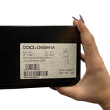 Dolce & Gabbana Decollete Glitter Pizzo Pumps Women's Size 39 ~ US 9