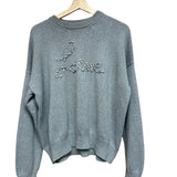 Loewe Ribbon Logo Knit Sweater Women's Size M