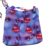 Marc Jacobs Heaven Purple RARE Lips Crossbody Purse