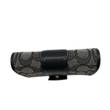 Coach Medium Corner Zip Jacquard Wallet