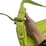 Balenciaga Arena Day Lime Messenger