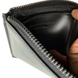 Comme des Garcons Black SA3100VB Black Calf Leather Wallet