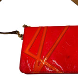 As is Louis Vuitton Robert Wilson Lexington "Fluo Rose" Vernis Pochette