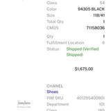 Chanel Chain CC Braided Slingback Women’s Size 41 ~ US 11