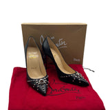 Christian Louboutin Door Knock 100 Studded Heels Size 38 = US 8