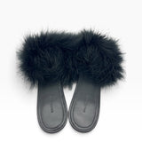 Balenciaga Boudoir Feather Mules in Women's size 38/US 8