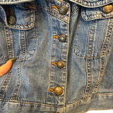 Moschino Clear Heart Blue Size M Women's Top