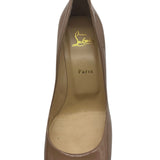 Christian Louboutin Cadrilla Pump Beige Women's Size 39 = US 9