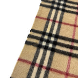 AS IS Burberry Nova Check Cashmere Scarf