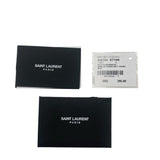 Saint Laurent Fragment Zippered Card Holder Men's Wallet