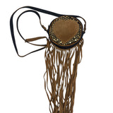 Vintage D&G Fringe Denim Sequin Crossbody