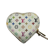 Vintage Louis Vuitton Monogram Murakami Heart Coeur Coin bag Pouch Charm