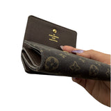 Louis Vuitton Mini Lin Canvas Elise Wallet
