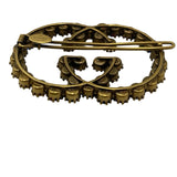 Vintage Gucci Crystal Hair Clip