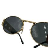 Versace Medusa Deco Oval Matte Sunglasses