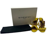 GIVENCHY Mustard suede and pearl heels Size 6