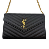 Saint Laurent Large Wallet On Chain Crossbody
