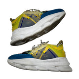 Versace Yellow and Blue Chain Reaction Size 45 ~ US 12 Men's Shoes