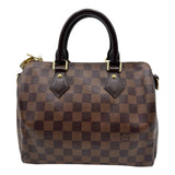 Louis Vuitton Brown Damier Ebene Speedy 25 bandouliere Purse