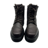 Ferragamo Maxi-Tongue Combat Boots Men's Size 8.5 = 9.5 US