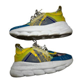 Versace Yellow and Blue Chain Reaction Size 45 ~ US 12 Men's Shoes