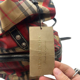 Burberry Graffiti Vintage Check Medium Backpack