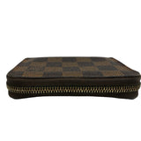 Louis Vuitton Damier Ebene Zippy Coin and Card Wallet