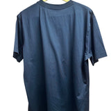 Burberry Navy Equestrian Knight 100% Cotton Size XL Men's Tops