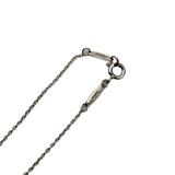 Tiffany & Co. Mini Heart Padlock Keyhole Necklace