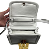 NWT Moschino M Balloon Crossbody Bag in White feat. Balloon-Effect