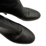 Fendi Karligraphy Leather Boots Women's Size 37 ~ US 7