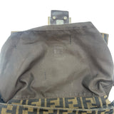 AS IS Fendi Zucca Mamma Tote Shoulder Bag