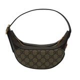 Gucci GG Supreme Mini Ophidia Half Moon Hobo