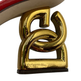 Dolce & Gabbana DG Patent Leather Mules Women's Size 36.5 = US 6.5