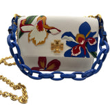 Tory Burch Kira Floral Double Strap Handbag