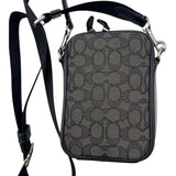Coach Stanton Canvas Monogram Unisex Crossbody Purse
