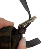 AS IS Fendi Zucca Mamma Tote Shoulder Bag