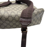 Gucci Tan Coated Canvas Supreme Medium Unisex Backpack