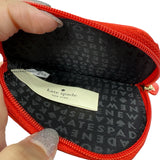 Kate Spade Red "Blaze A Trail" Fox Coin Purse Women's Wallet