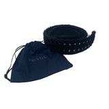 Prada Fur Studded Strap